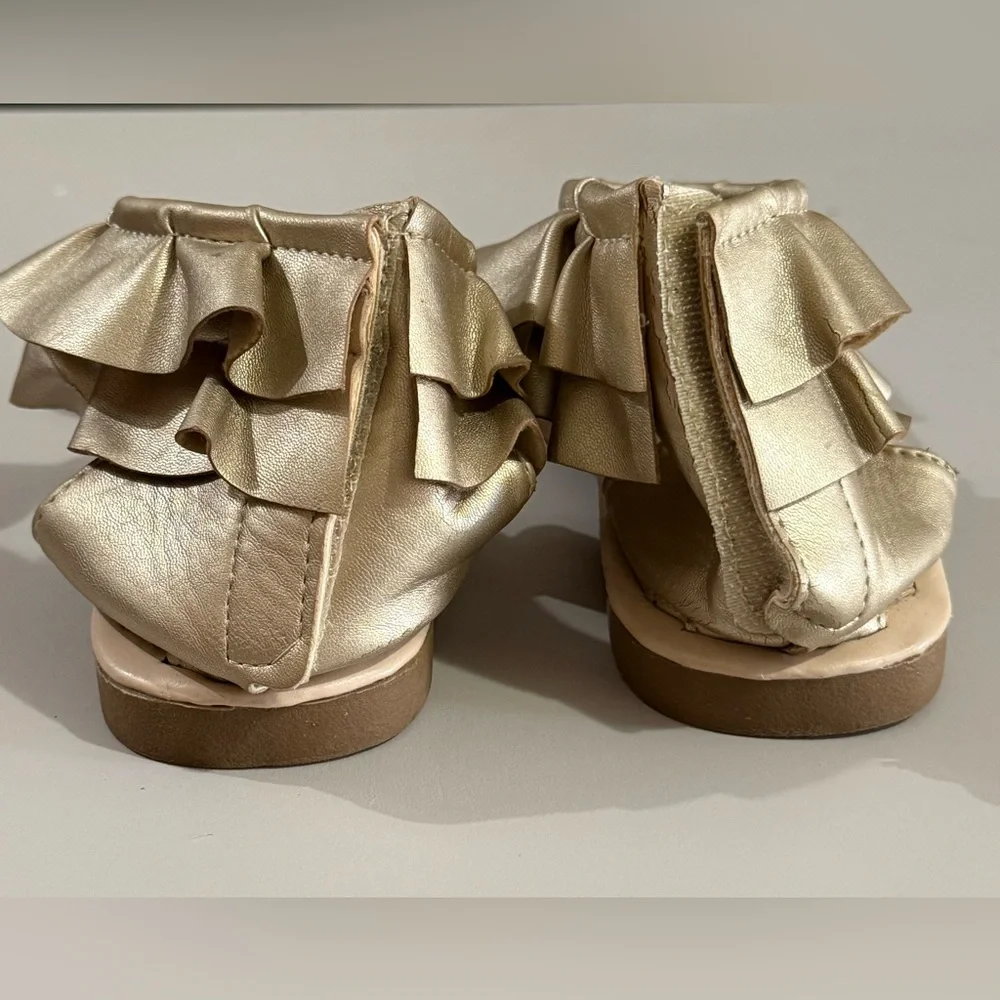 Girl's The Doll Maker Ruffle Sandals